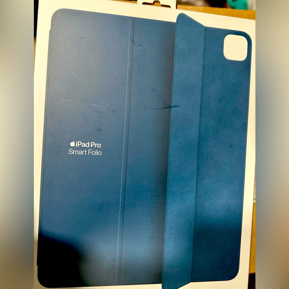 Apple Smart Folio for Ipad Pro 12.9 inch- Marine Blue